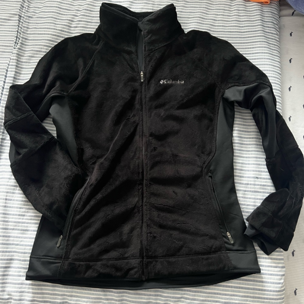 Women’s Columbia Black Fleece Jacket